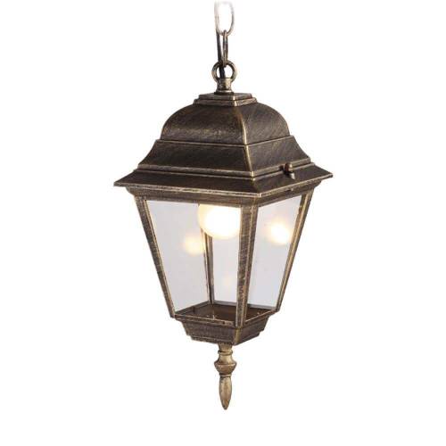 Φανάρι Κρεμαστό Ε27 Antique-Brass IP44