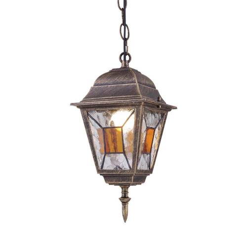 Φανάρι Κρεμαστό Ε27 Antique-Brass IP44