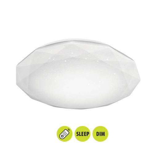 Τηλεχειριζόμενο Φωτιστικό Οροφής Jewel LED 36W 3000-6400K