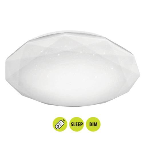 Τηλεχειριζόμενο Φωτιστικό Οροφής Jewel LED 60W 3000-6400K