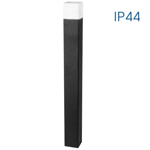 Φωτιστικό Κολωνάκι SAPORO/PS Ε27 800mm Μαύρο IP44