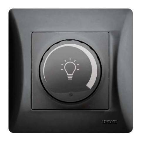 Dimmer 200W για Λάμπες LED Μαύρο