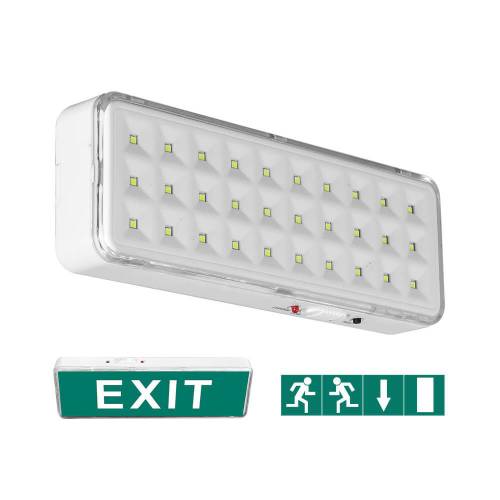 Φωτιστικό Ασφαλείας LED 3W 6400Κ