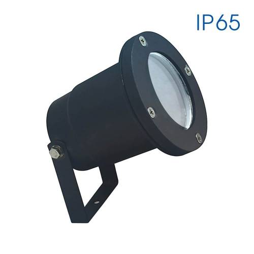 Φωτιστικό Κήπου με Βραχίονα GU10 Μαύρο IP65