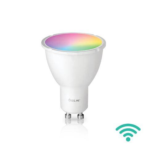 Λάμπα LED GU10 Smart WiFi 5W RGBW 300Lm (Tuya-App)