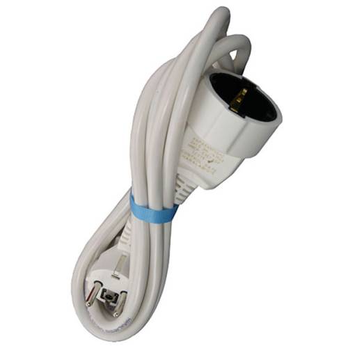 Προέκταση Σούκο 2m 3Χ1,5mm² Λευκή
