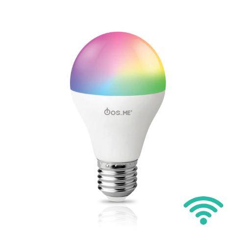 Λάμπα LED E27 Smart WiFi 9W RGBW 840Lm (Tuya-App)