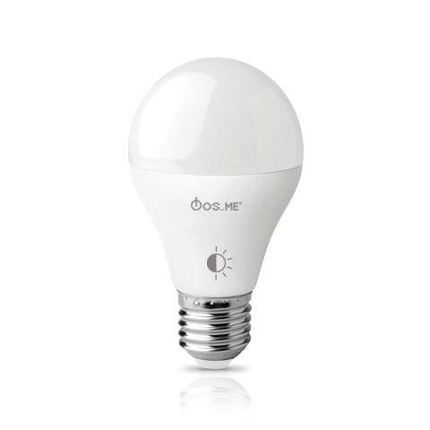 Λάμπα LED E27 10W 6500K 806Lm με Αισθητήρα Φωτός