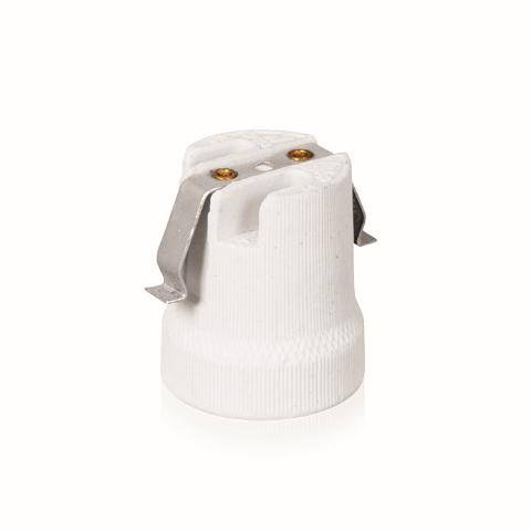 Ντουί Ε27 Πορσελάνης με Έλασμα U