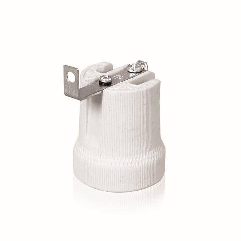 Ντουί Ε27 Πορσελάνης με Λαμάκι