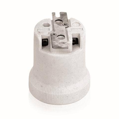 Ντουί Ε40 Πορσελάνης με Λαμάκι