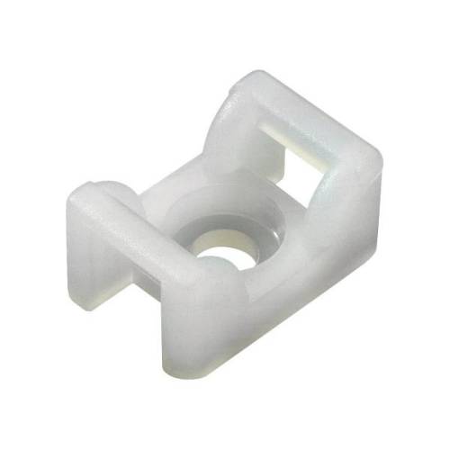 Στήριγμα Δεματικών 23x16mm Βίδας Λευκό (100τεμ.)