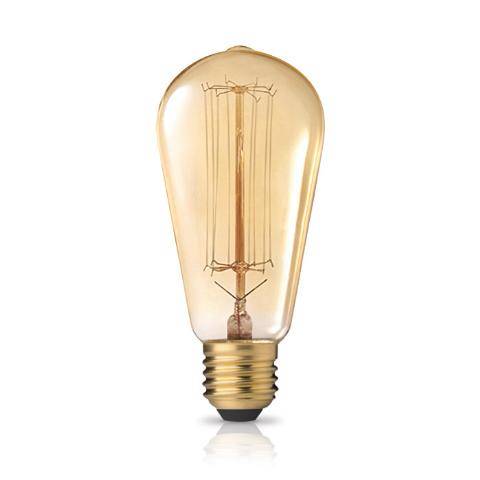 Λάμπα Ε27 Διακοσμητική Edison ST64 40W 2200K