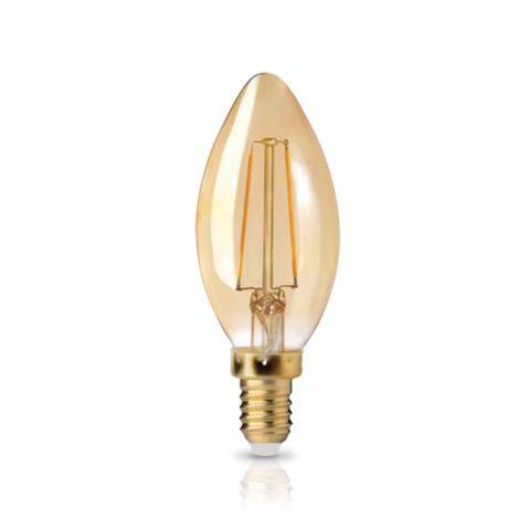 Κερί Filament Vintage 6W E14 2200K 520Lm Dimmable