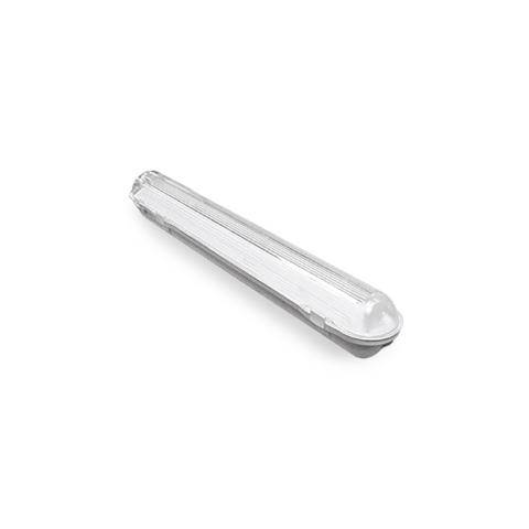 Σκαφάκι Στεγανό για Λάμπα LED T8 1x60cm IP65 (Σύνδεση Μονόπλευρη)