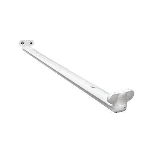 Σκαφάκι για Λάμπα LED T8 2x120cm (Σύνδεση Μονόπλευρη)