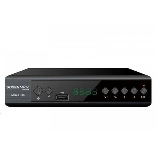 Επίγειος Δέκτης Golden Media Mania 818 - Full HD DVB-T2 HEVC