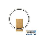 Επίτοιχο Φωτιστικό MATTEO LED 12W CCT-Switch Μαύρο/Ξύλο